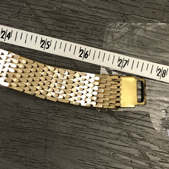 Vintage gold metal snake style 70s statement belt - Picture 8 of 8